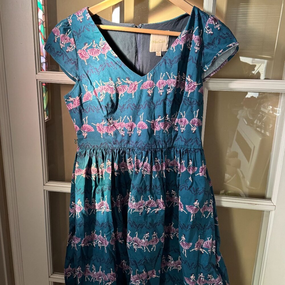 ModCloth Fit and Flare Ballerina Dress